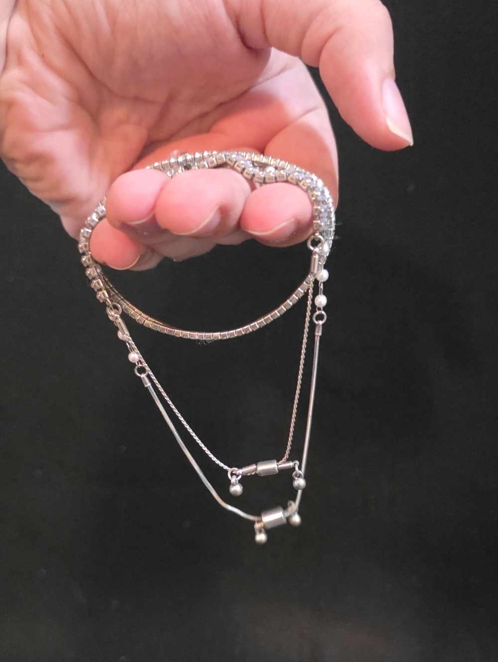 Silver Bracelet Stack - Picture 3 of 5